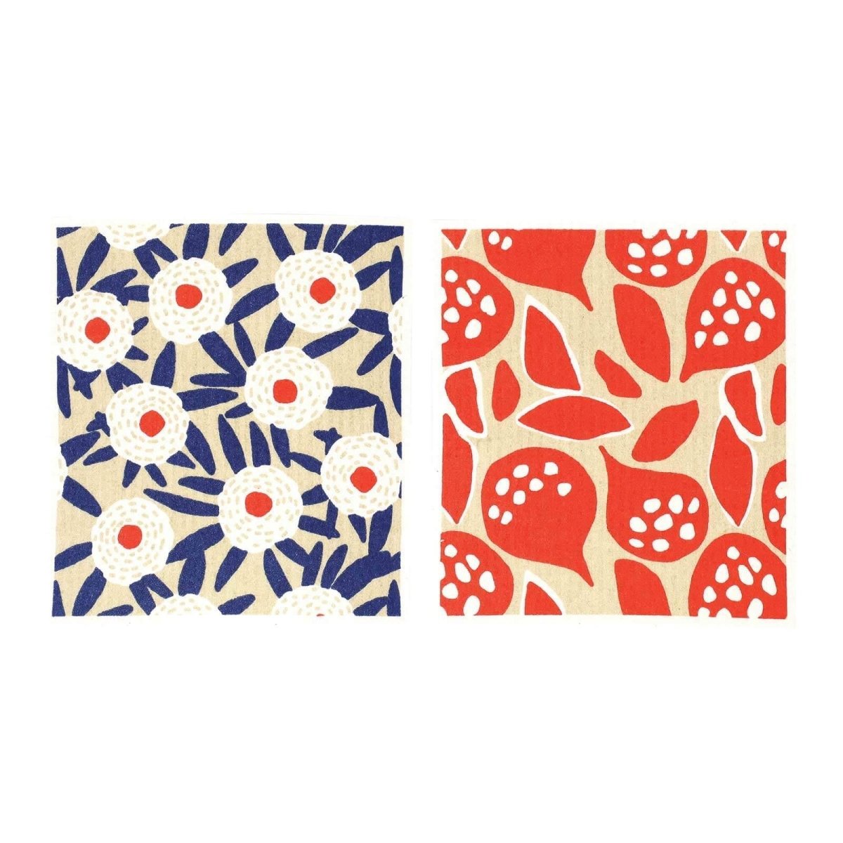 Buttercup Blooms blu Eco Sponge Cloths (Set of 2) Eco Cloth - rockflowerpaper