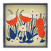 Buttercup  Lacquer Square Serving Tray