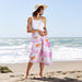 Callie Pink Reversible Eco Beach Towel