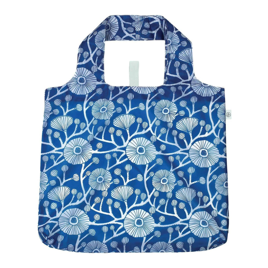 Camellia Blue blu Reusable Shopping Bag Reusable Shopping Bag - rockflowerpaper