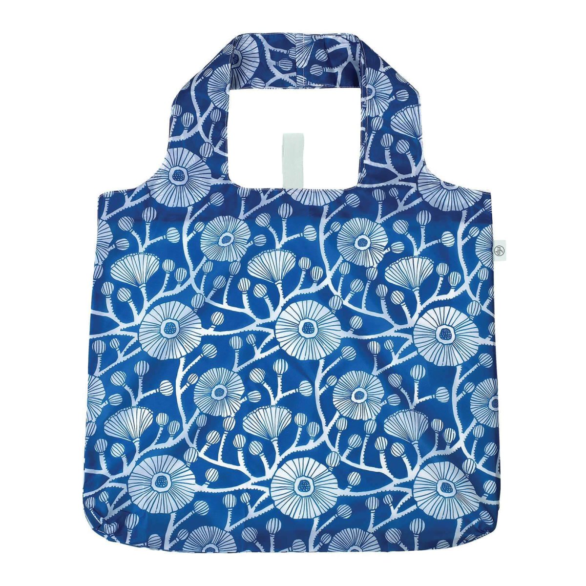 Camellia Blue blu Reusable Shopping Bag Reusable Shopping Bag - rockflowerpaper