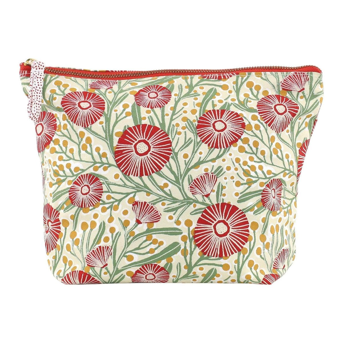 Camellia Bouquet Large Canvas Pouch Pouch - rockflowerpaper