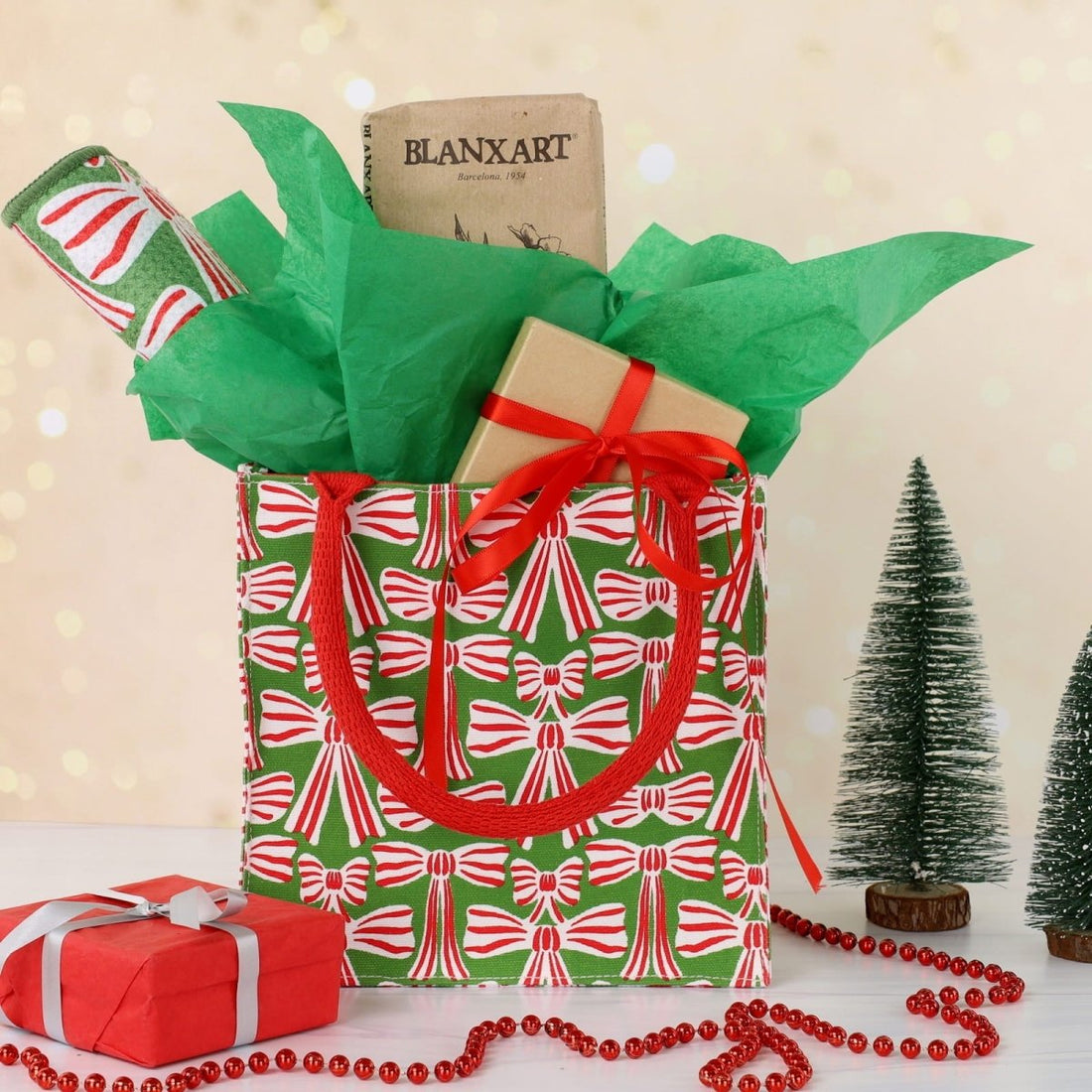 Candy Bows Reusable Itsy Bitsy Gift Bag Gift Bag - Rockflowerpaper