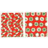 Candy Cane Joy blu Eco Sponge Cloths (Set of 2) Eco Cloth - Rockflowerpaper