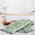 Chickadee blu Kitchen Tea Towel TEATOWEL - rockflowerpaper