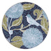 Chrysanthemum Bird Round Coaster - Set of 4