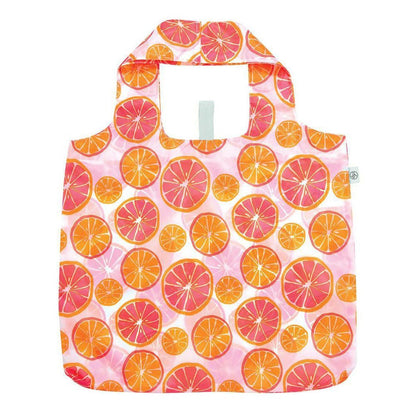 Citrus Red blu Reusable Shopping Bag Reusable Shopping Bag - Rockflowerpaper