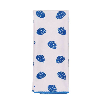 Clams Eco Kitchen Tea Towel Kitchen Towel - rockflowerpaper