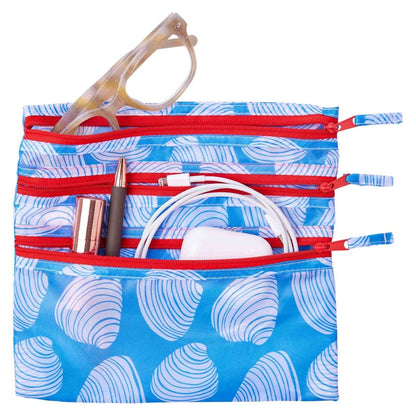 Clamshells 3 - Zip Pouch 3 Zip - Pouch - rockflowerpaper
