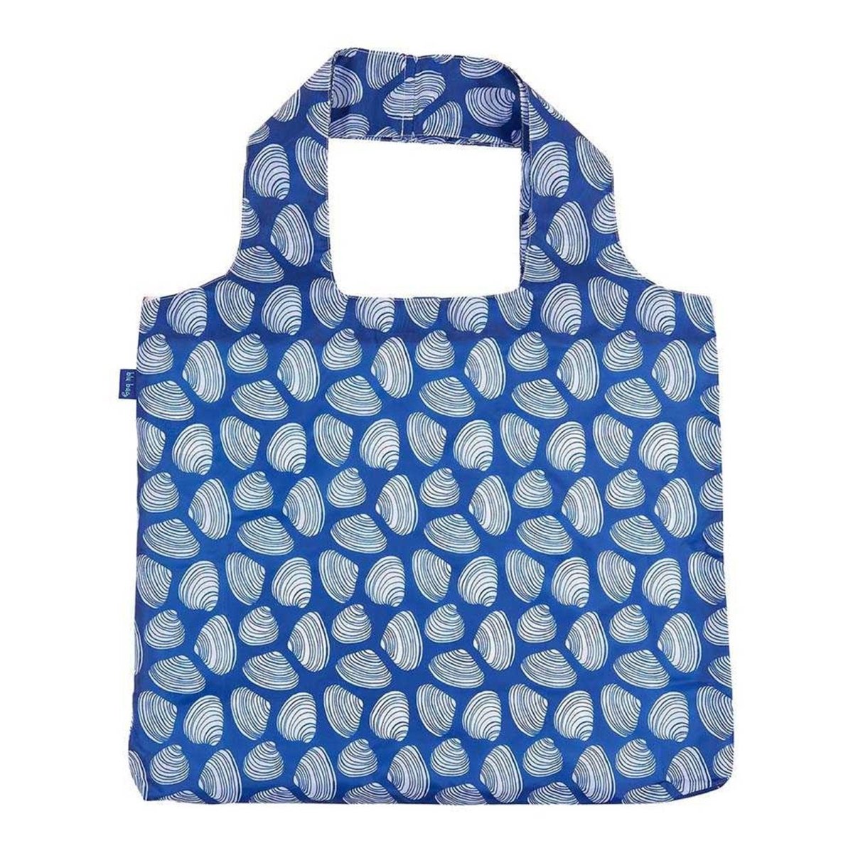 Clamshells Navy blu Reusable Shopping Bag - Machine washable Reusable Shopping Bag - rockflowerpaper