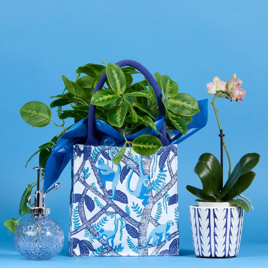 Coco Monkey Reusable Itsy Bitsy Gift Bag Gift Bag - Rockflowerpaper