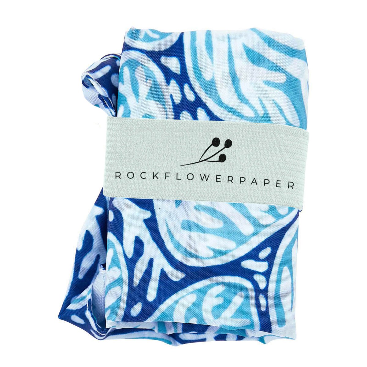 Coral Garden blu Reusable Shopping Bag Reusable Shopping Bag - rockflowerpaper
