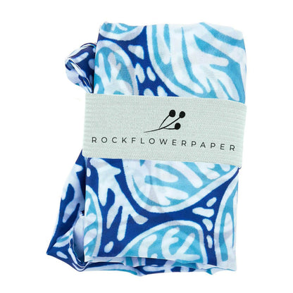 Coral Garden blu Reusable Shopping Bag Reusable Shopping Bag - rockflowerpaper
