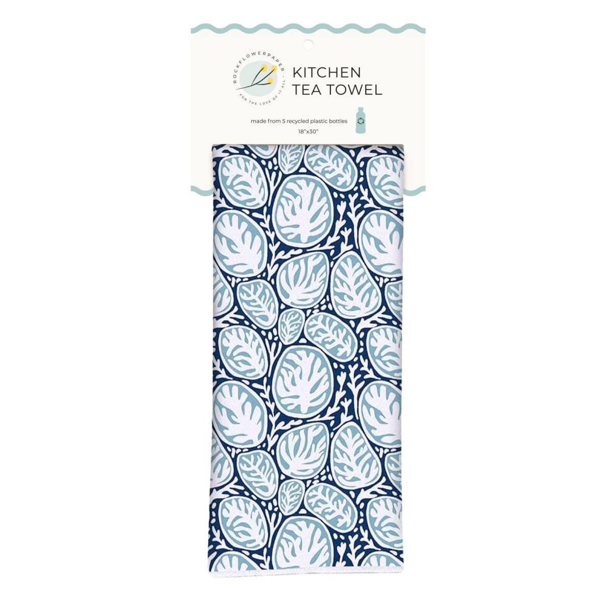 Coral Garden Eco Kitchen Tea Towel Tea Towel - rockflowerpaper