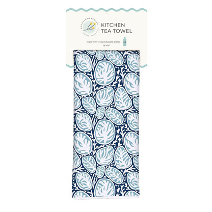Coral Garden Eco Kitchen Tea Towel Tea Towel - rockflowerpaper