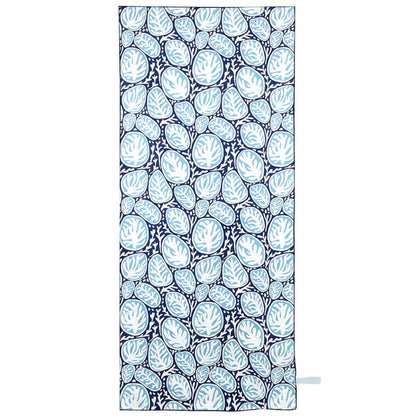 Coral Garden Reversible Eco Beach Towel Beach Towel - rockflowerpaper
