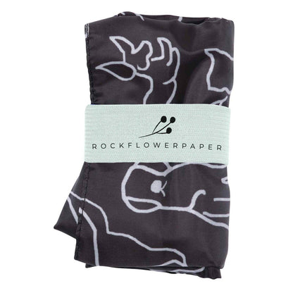 Dog And Cat blu Reusable Shopping Bag Reusable Shopping Bag - Rockflowerpaper