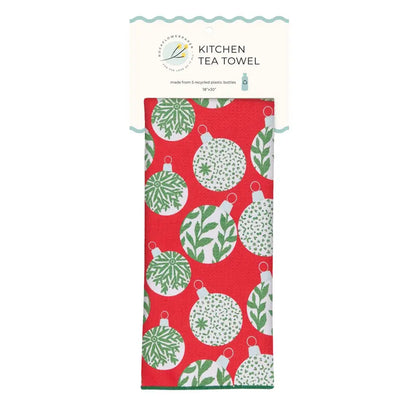 Scandi Ornaments Eco Kitchen Tea Towel