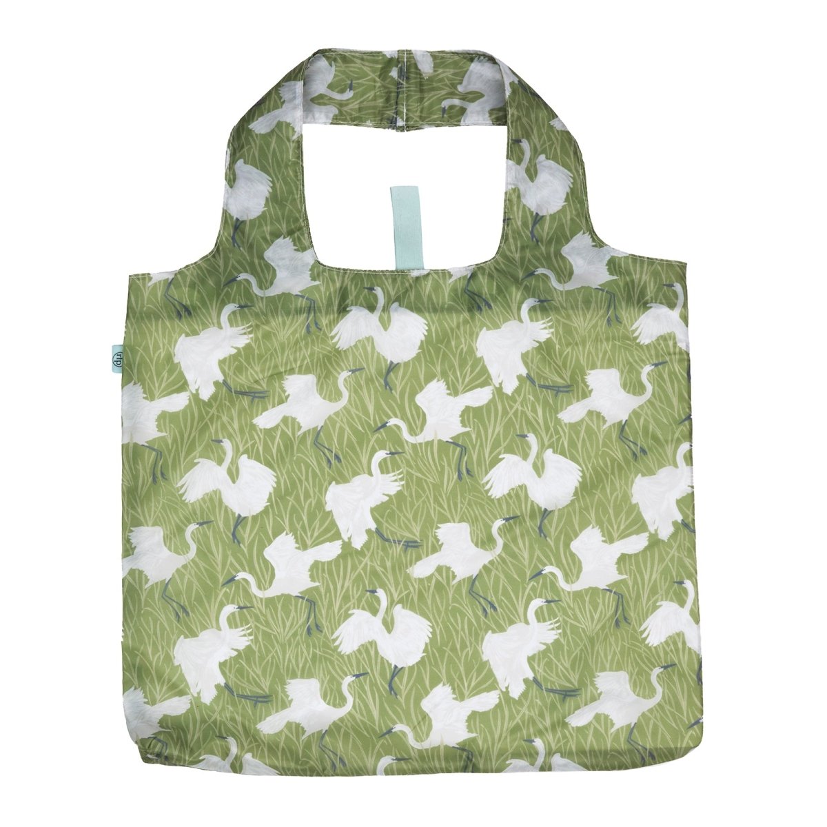 Egret &amp; Reed blu Reusable Shopping Bag Reusable Shopping Bag - Rockflowerpaper