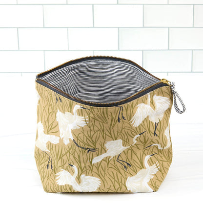 Egret &amp; Reed Essential Canvas Pouch Set of 2 Pouch Set of 2 - Rockflowerpaper