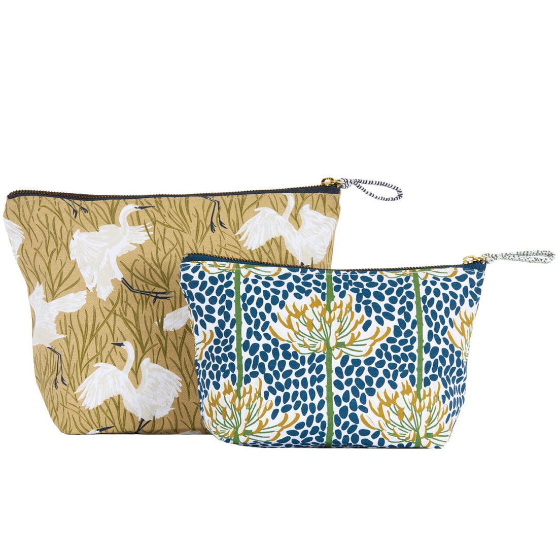 Egret & Reed Essential Canvas Pouch Set of 2 Pouch Set of 2 - Rockflowerpaper