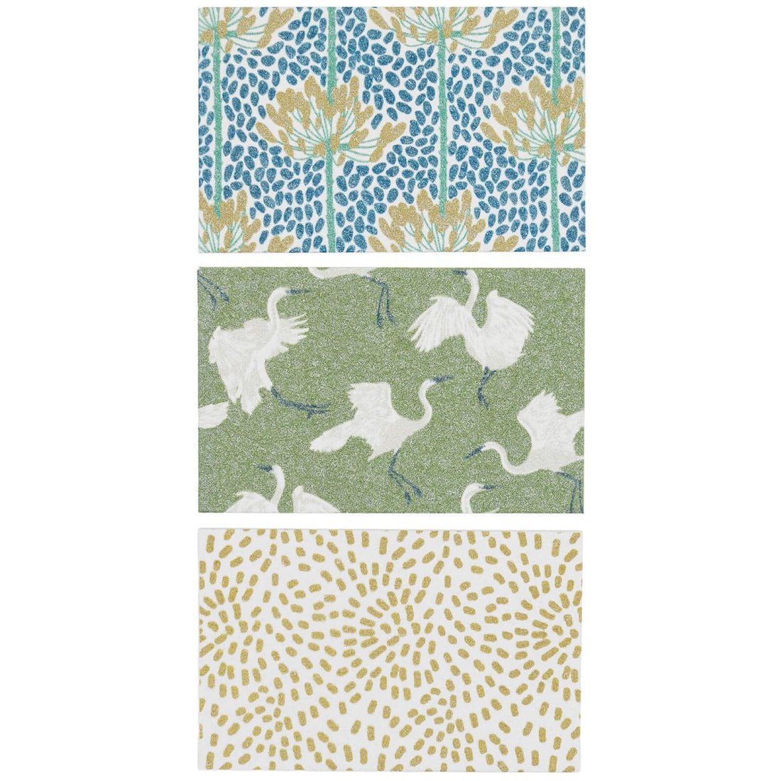 Egret & Reed Pop-Up Sponge Set 3 Pop-Up Sponge - Rockflowerpaper