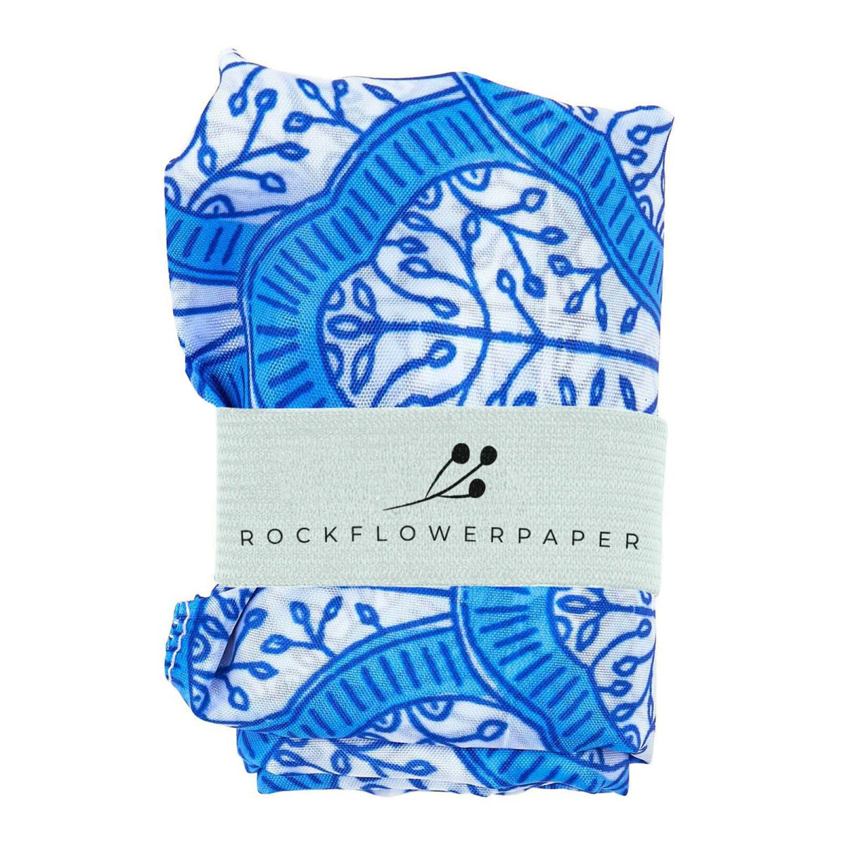 Fifer Blue blu Reusable Shopping Bag Reusable Shopping Bag - rockflowerpaper