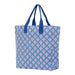Fifer Blue Canvas Carryall Tote Bag