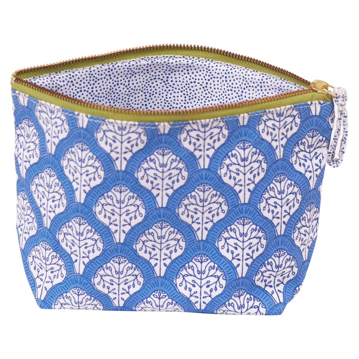 Fifer Blue Pouch Medium Pouch - rockflowerpaper