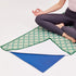 Fifer Green Yoga Towel Yoga Towel - rockflowerpaper