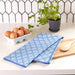 Fifer Navy Eco Kitchen Tea Towel