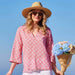 Fifer Pink Cotton Kurta Tunic