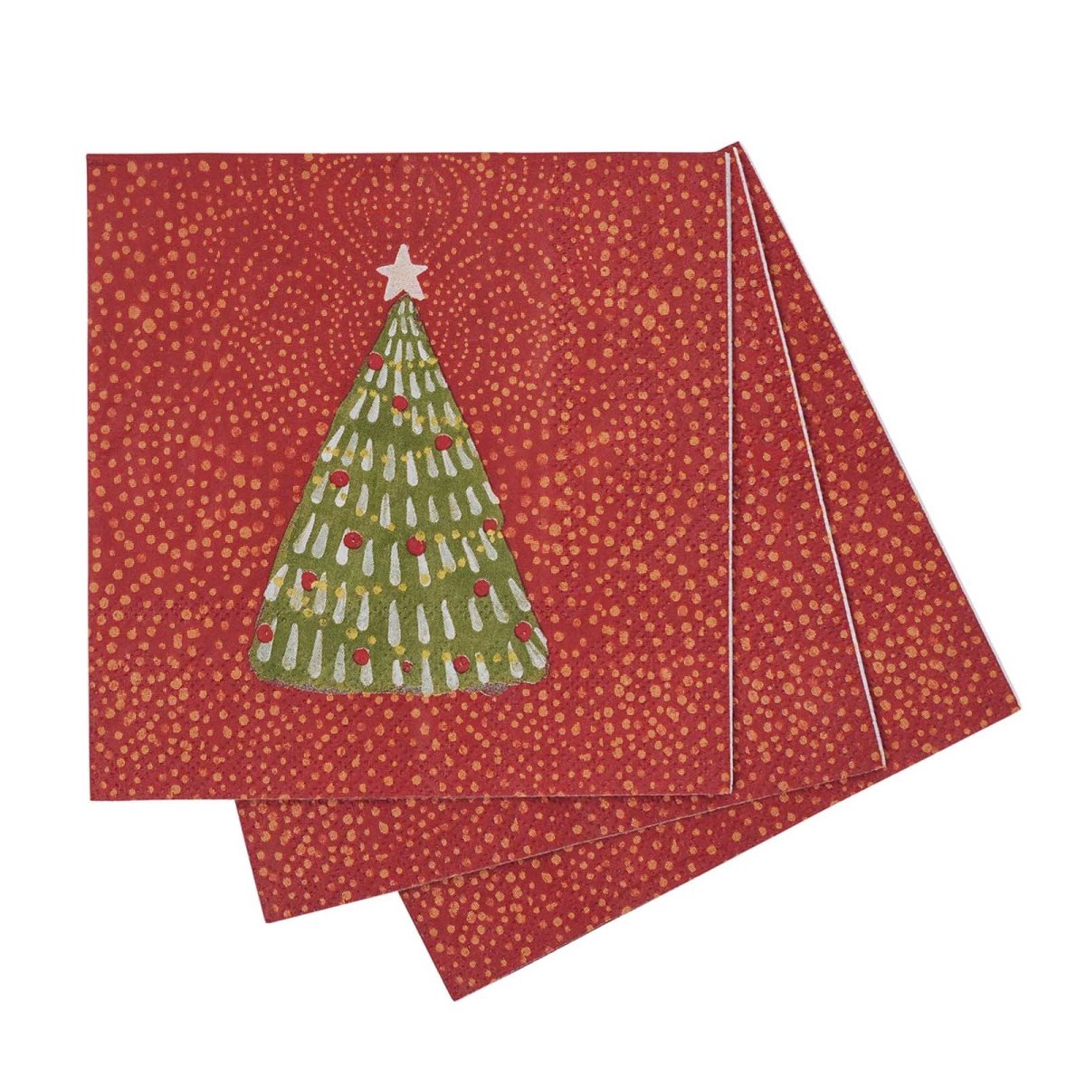 Filigree Trees Paper Cocktail Napkins (Pack of 20) Paper Cocktail Napkin - rockflowerpaper