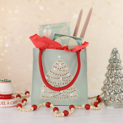 Fir Tree Reusable Itsy Bitsy Gift Bag Gift Bag - Rockflowerpaper