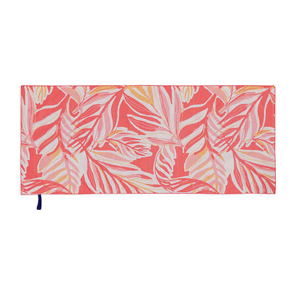 Flamingo Pink Beach Towel Beach Towel - rockflowerpaper