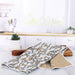 Fleur Tan Eco Kitchen Tea Towel
