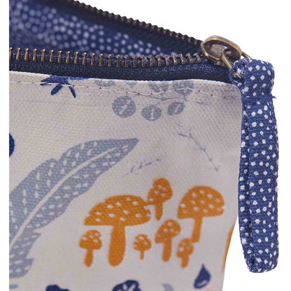 Fox and Feathers Large Relaxed Pouch Pouch - rockflowerpaper