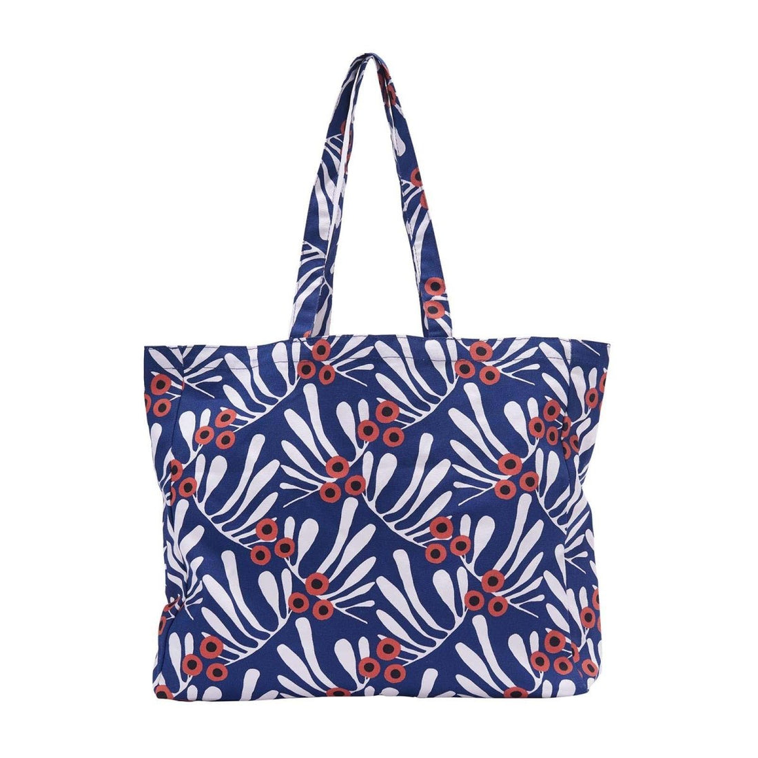 Francoise Navy Little Shopper Tote Bag Tote - rockflowerpaper