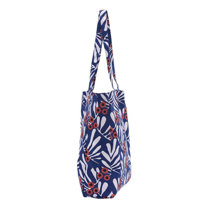 Francoise Navy Little Shopper Tote Bag Tote - rockflowerpaper