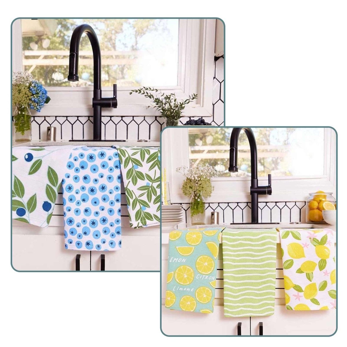 Fruit Cotton Kitchen Towel Bundle Cotton Kitchen Towel - rockflowerpaper