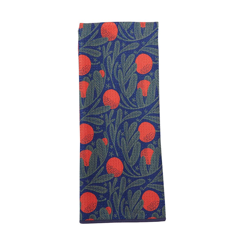 Fruit Tree blu Kitchen Tea Towel Kitchen Towel - rockflowerpaper