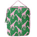 Giraffe Pink & Green Lunch Tote