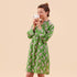 Giraffe Pink Green Night Shirt Sleep Shirt - rockflowerpaper