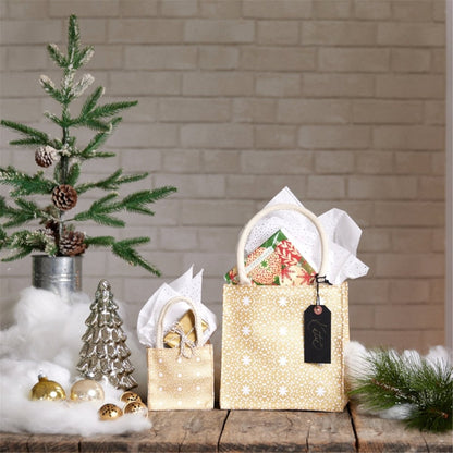 Golden Flakes Reusable Itsy Bitsy Gift Bag Gift Bag - rockflowerpaper