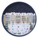 Holiday In the Park Round Lacquer Serving Tray