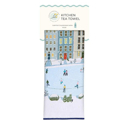 Holiday In The Park Eco Kitchen Tea Towel Tea Towel - Rockflowerpaper