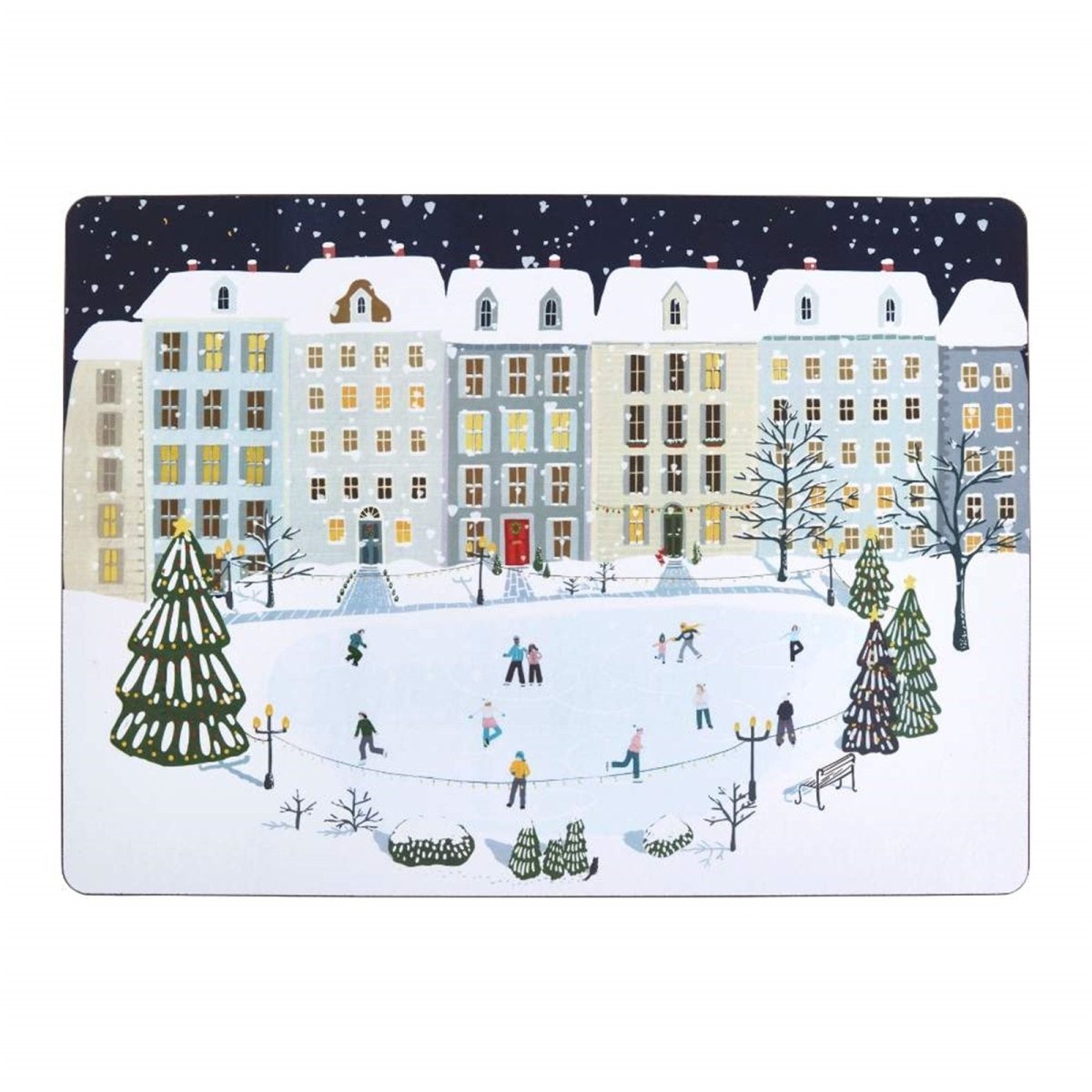 Holiday In The Park Placemat Set 4 Placemat - rockflowerpaper