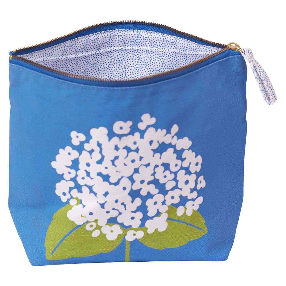 Hydrangea Sola Pouch Large Pouch - rockflowerpaper