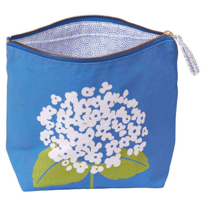 Hydrangea Sola Pouch Large Pouch - rockflowerpaper