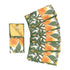 Icelandic Poppies Gold blu Dinner Napkin Set of 6 Dinner Napkin - rockflowerpaper